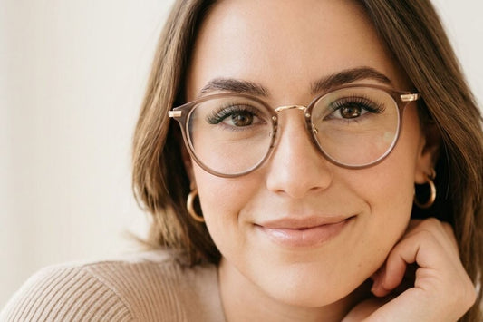 wearing lash extensions with eyeglasses