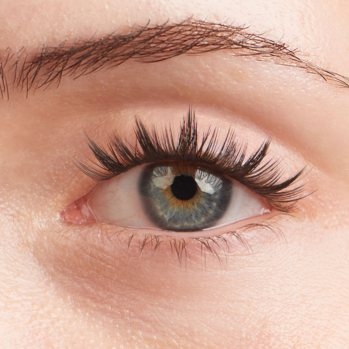 Lilac St. Met Gala Eyelash Extensions - on model
