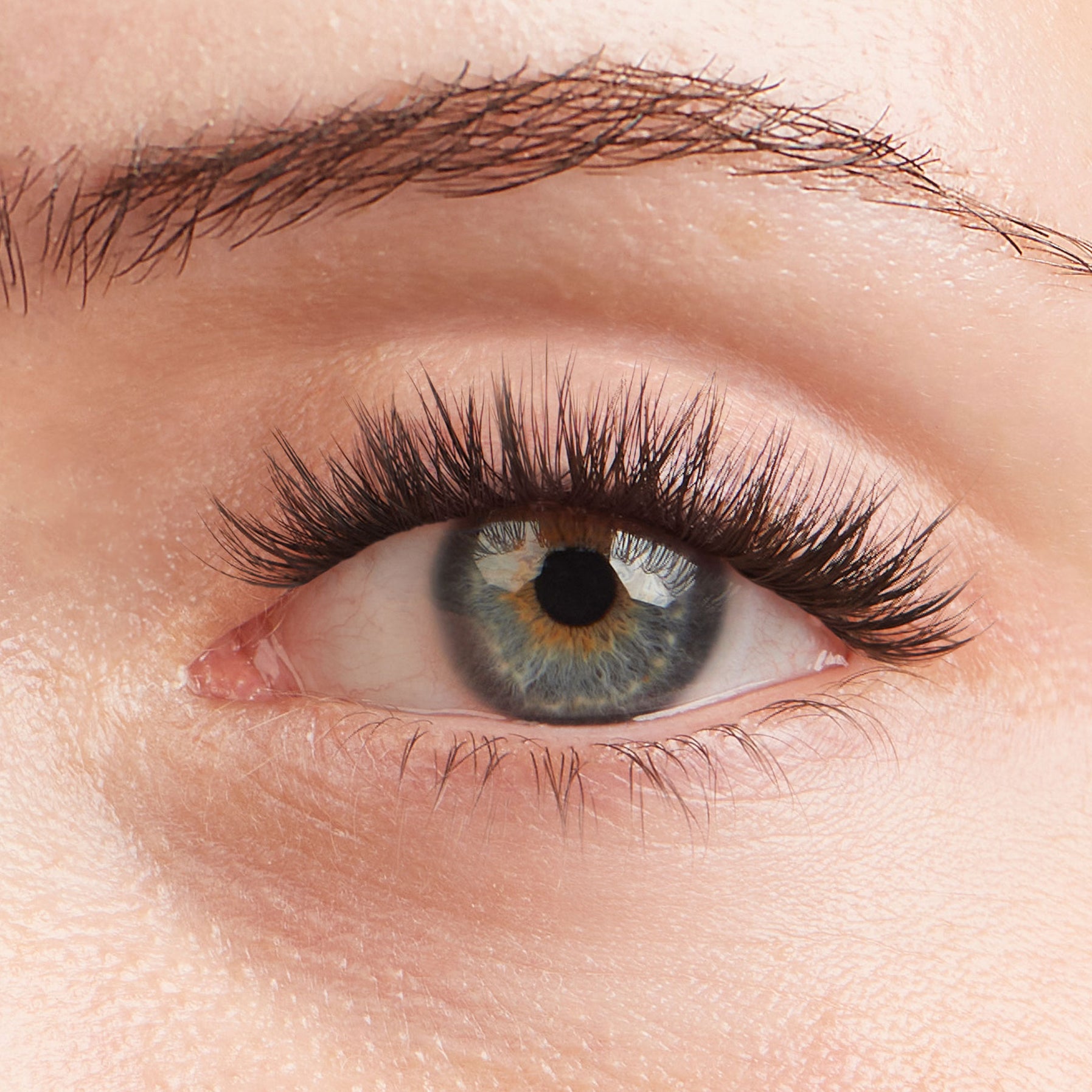 Lilac St. Midnight Lash Extensions - on model