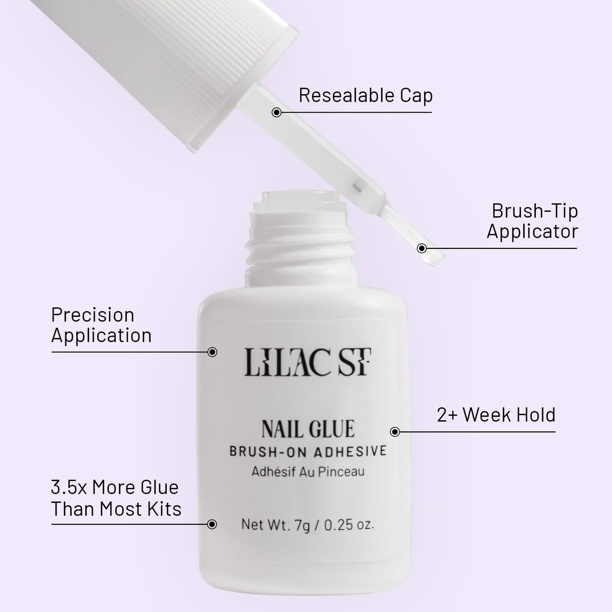 press on nails glue