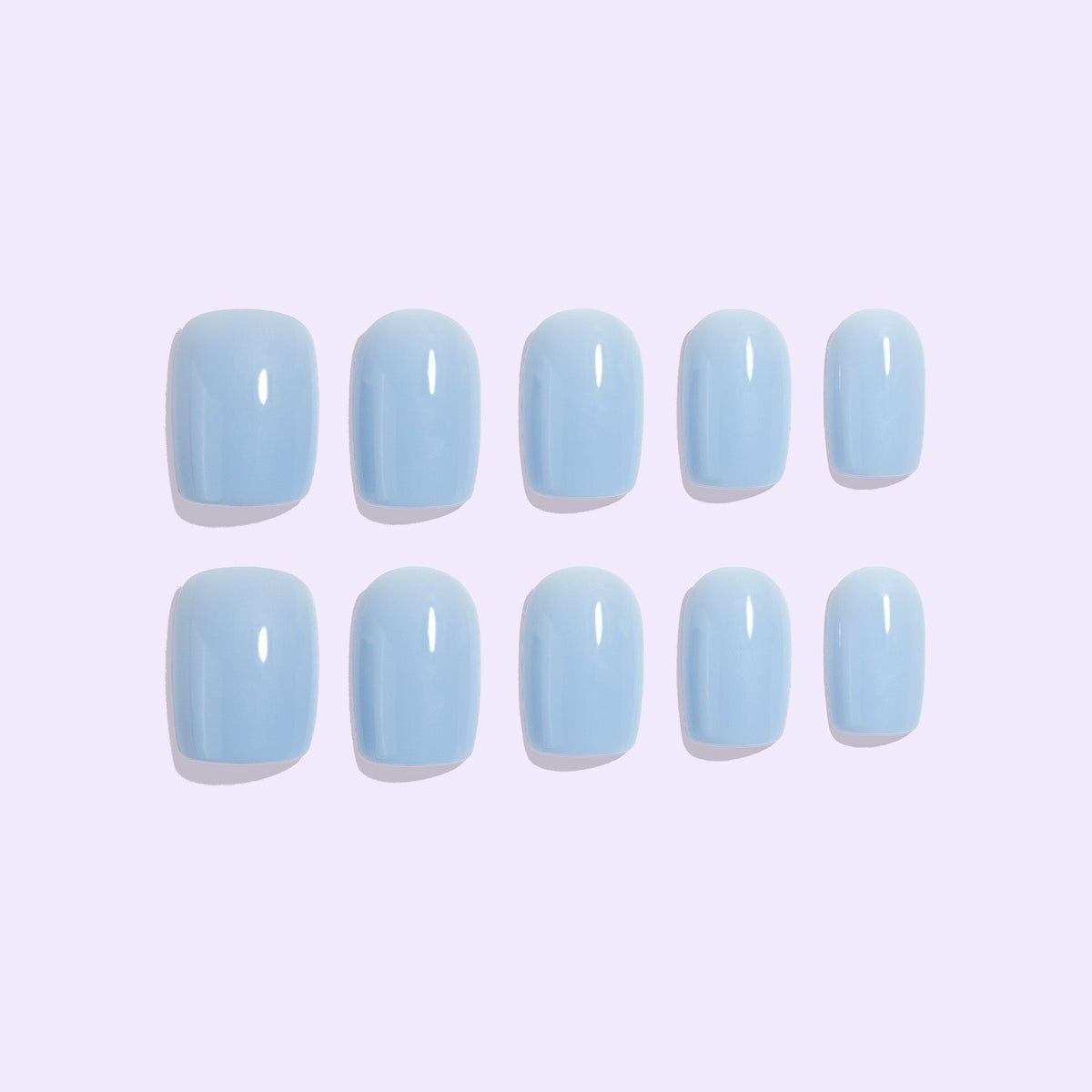 Cloud 9 press on nails 10p- Lilac St.