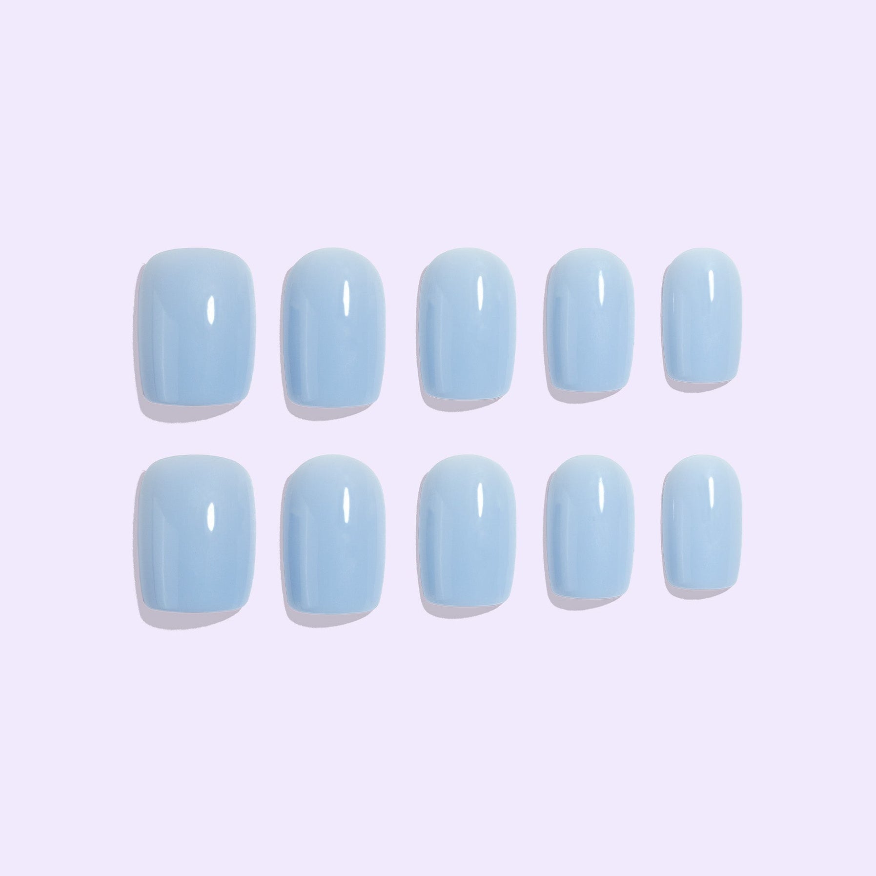 Cloud 9 press on nails 10p- Lilac St.