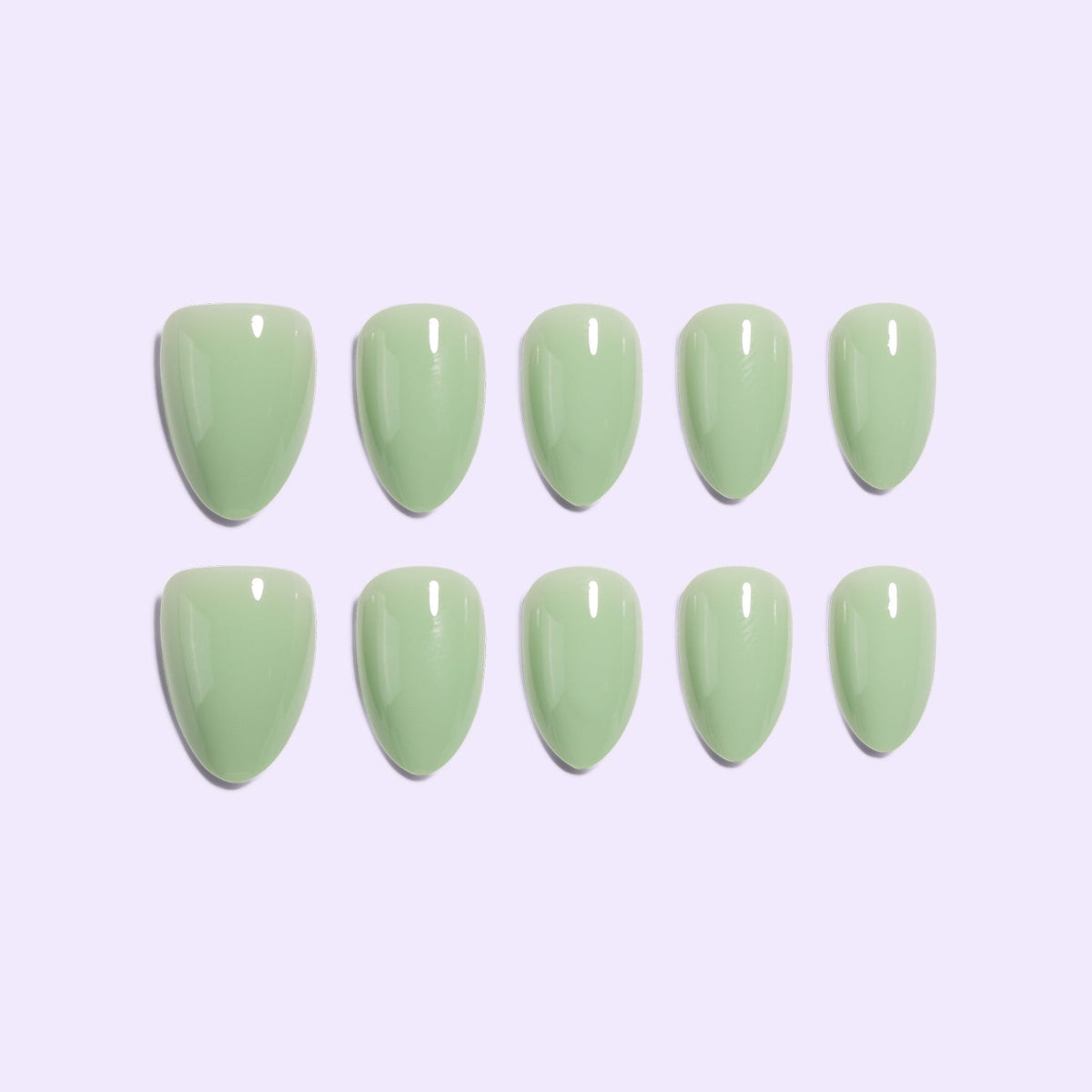 Eden press on nails 10 p- Lilac St.