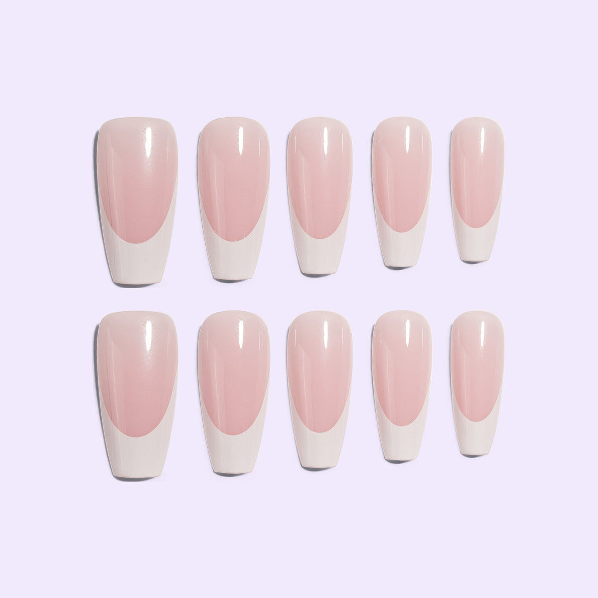 ITGRL press on nails 10p- Lilac St.