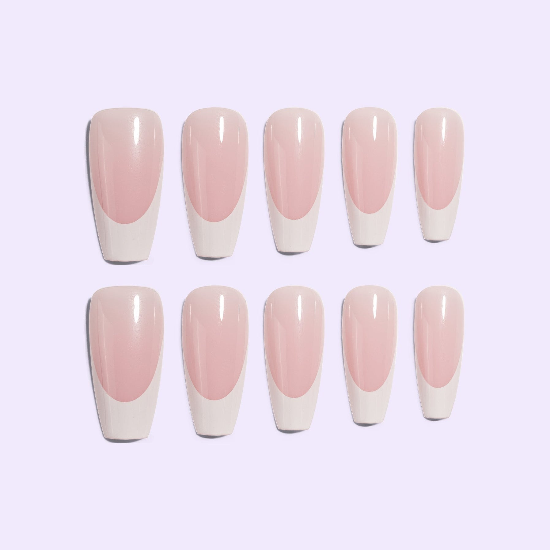 ITGRL press on nails 10p- Lilac St.