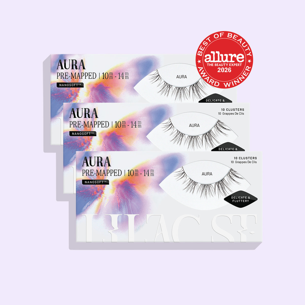 Pre-Mapped Aura NanoSoft™ 3-Pack