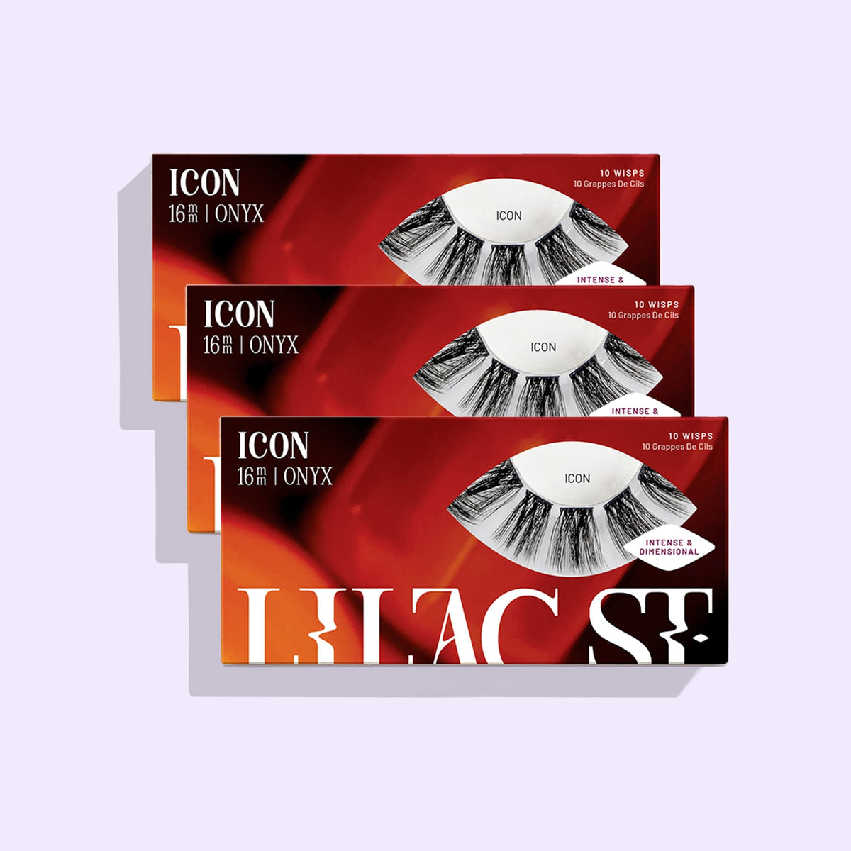 Lilac St. Icon DIY lash extensions - 3 pack 16mm