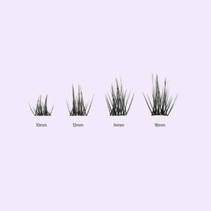 Lilac St. Hollywood Lash Extensions different lengths