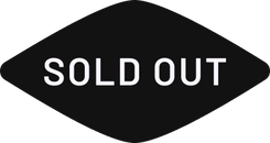 SOLD OUT label in white text on a black rounded diamond.